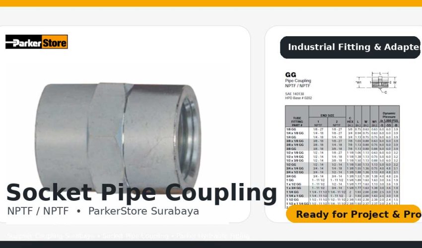 socket pipe coupling surabaya